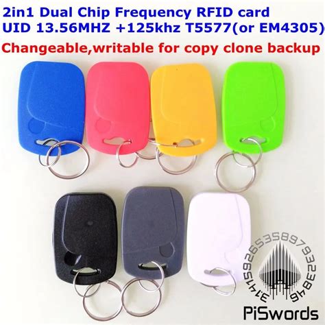 rewritable dual chip rfid card|writable dual chip mf1.